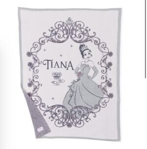 Barefoot Dreams Disney CozyChic Tiana Throw Blanket 45 X 60 New